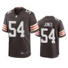 deion jones browns brown game jersey