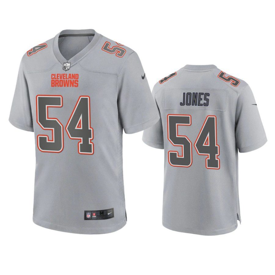 deion jones browns gray atmosphere fashion game jersey