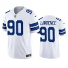 demarcus lawrence cowboys white vapor f.u.s.e. limited jersey