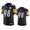 demarvin leal steelers vapor limited black jersey