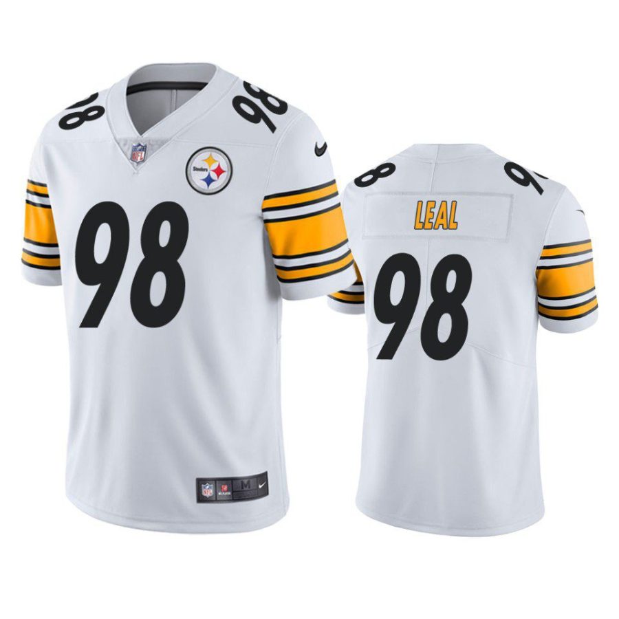 demarvin leal steelers vapor limited white jersey