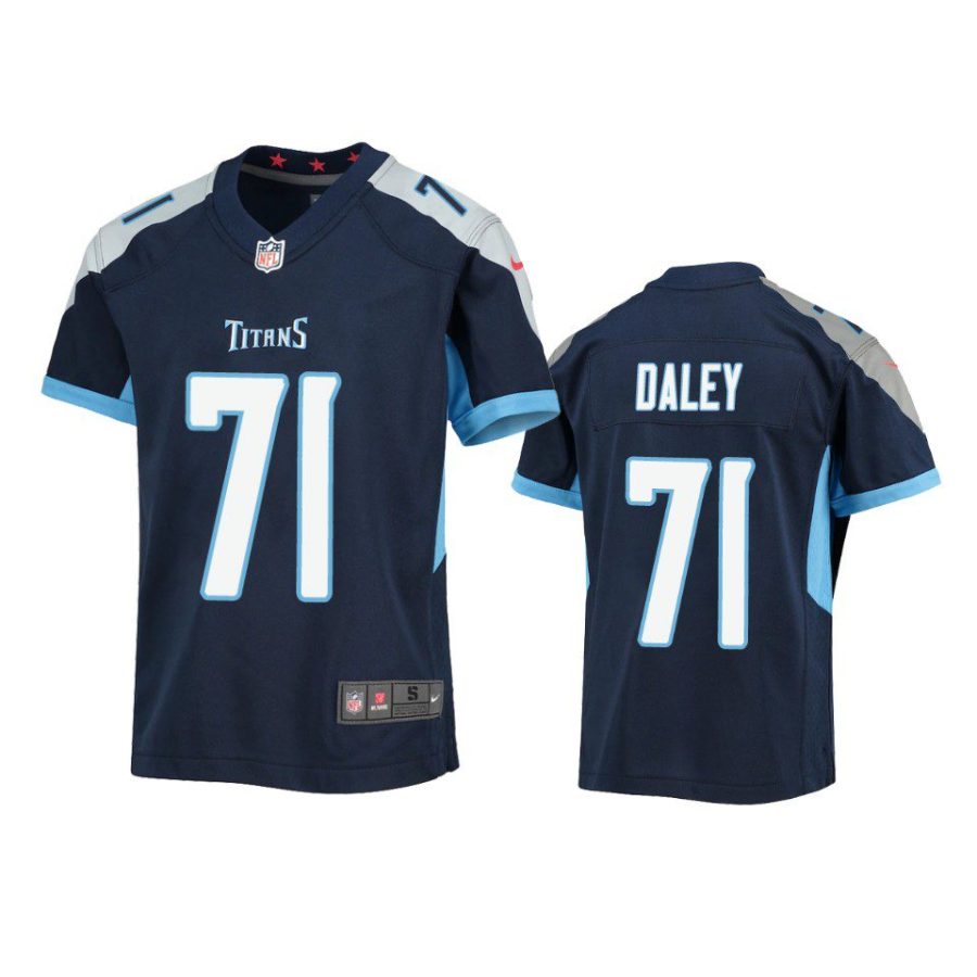 dennis daley game youth navy jersey