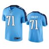 dennis daley titans jersey light blue vapor limited