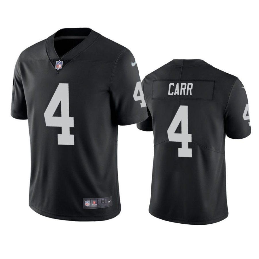 derek carr raiders black vapor limited jersey