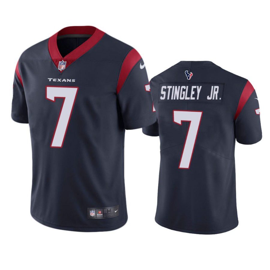 derek stingley jr. texans navy vapor limited jersey