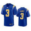 derwin james chargers alternate game royal jersey