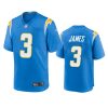 derwin james chargers game powder blue jersey