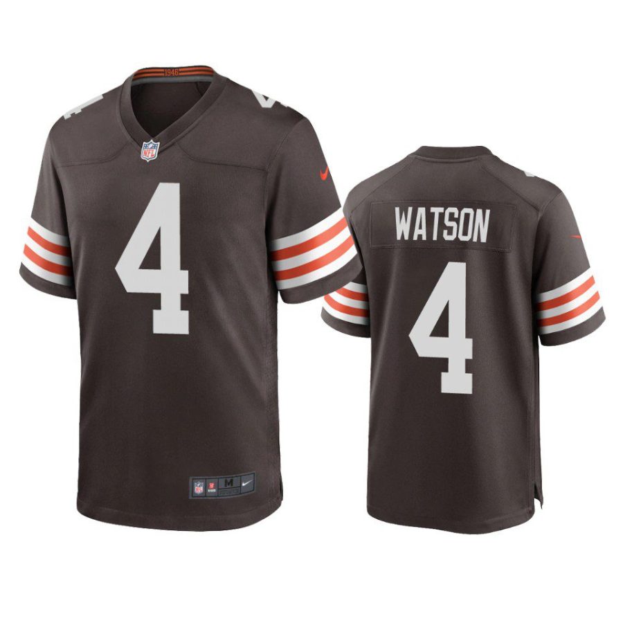 deshaun watson browns game brown jersey