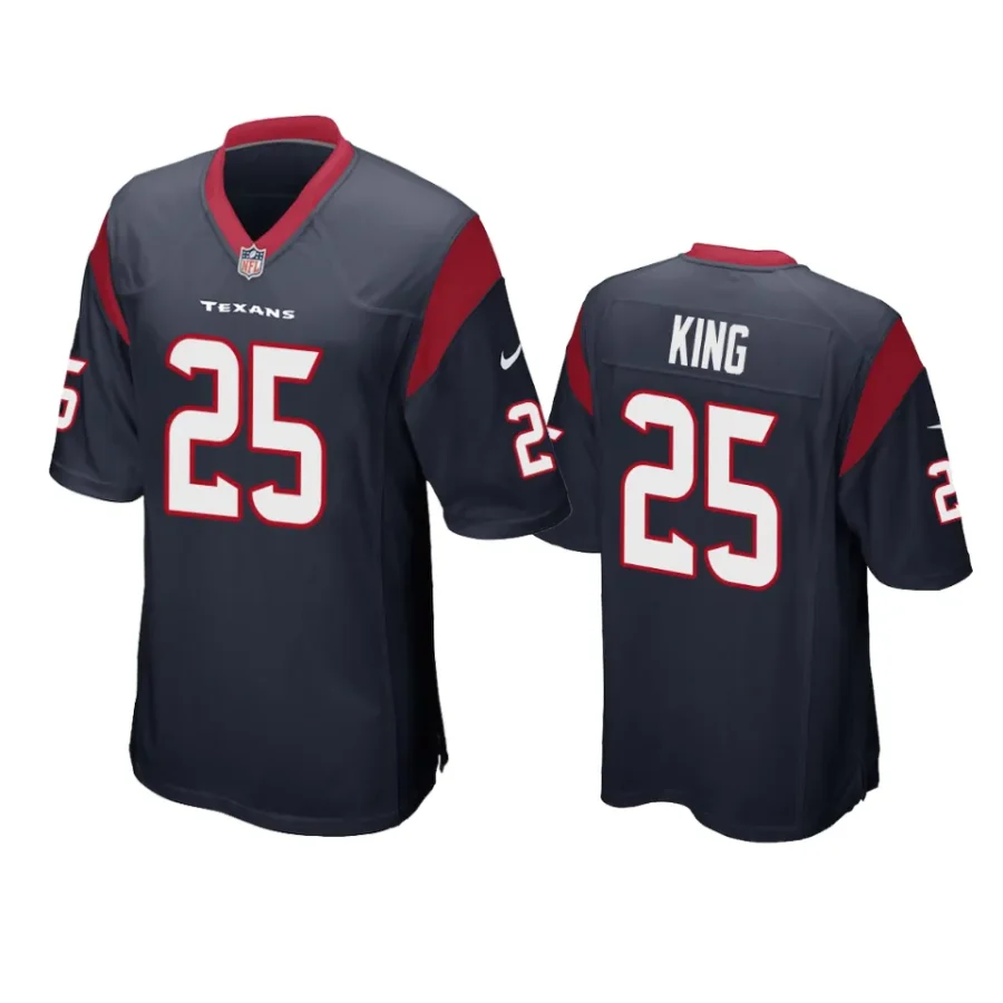 desmond king texans navy game jersey