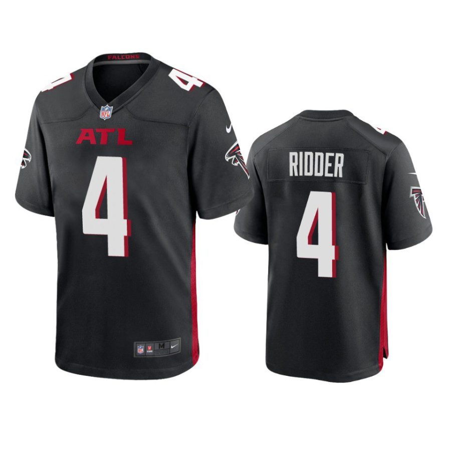 desmond ridder falcons black game jersey