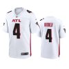 desmond ridder falcons white game jersey