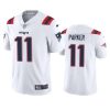 devante parker patriots vapor limited white jersey