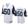 devin harper cowboys alternate game white jersey