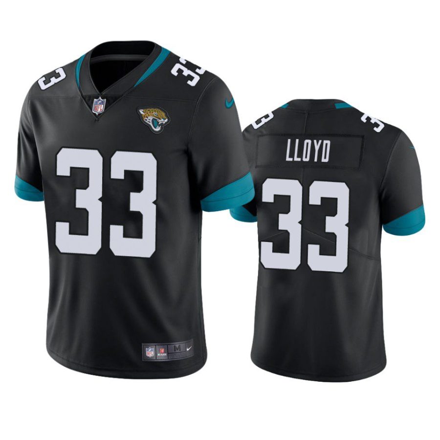 devin lloyd jaguars black vapor limited jersey