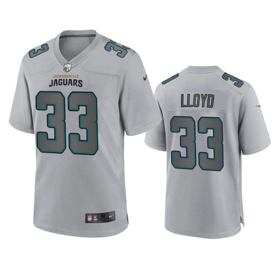 devin lloyd jaguars gray atmosphere fashion game jersey