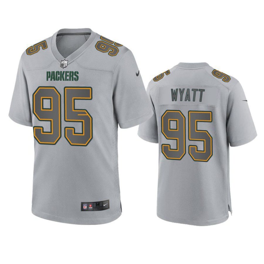 devonte wyatt packers gray atmosphere fashion game jersey