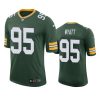 devonte wyatt packers green vapor limited jersey