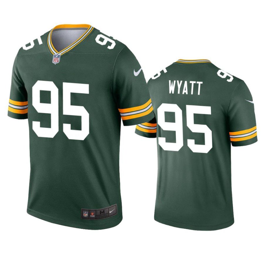 devonte wyatt packers legend green jersey