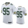 devonte wyatt packers white vapor limited jersey