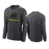 dolphins anthracite volt long sleeve t shirt
