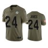 dolphins byron jones olive limited 2022 salute to service jersey