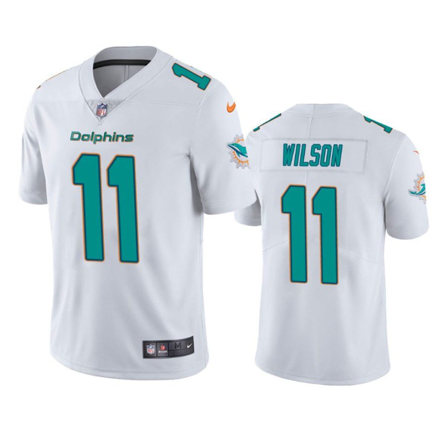 dolphins cedrick wilson white vapor jersey 0a