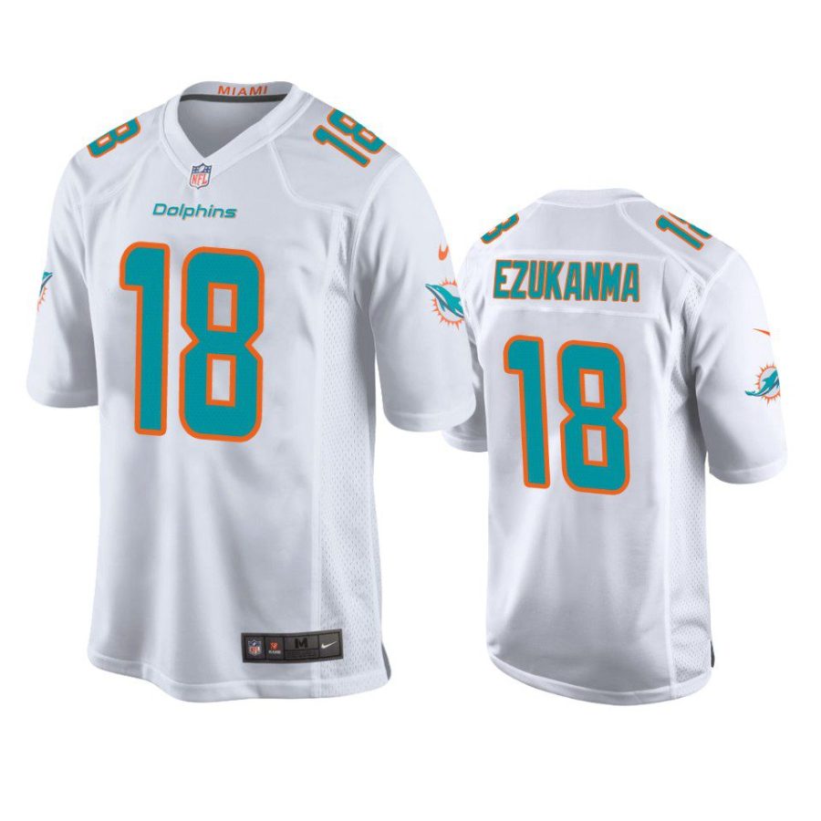 dolphins erik ezukanma game white jersey