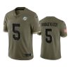 dolphins teddy bridgewater olive limited 2022 salute to service jersey