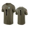 dolphins tua tagovailoa olive 2022 salute to service t shirt