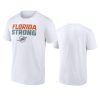 dolphins white florida strong t shirt