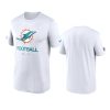 dolphins white infographic performance t shirt