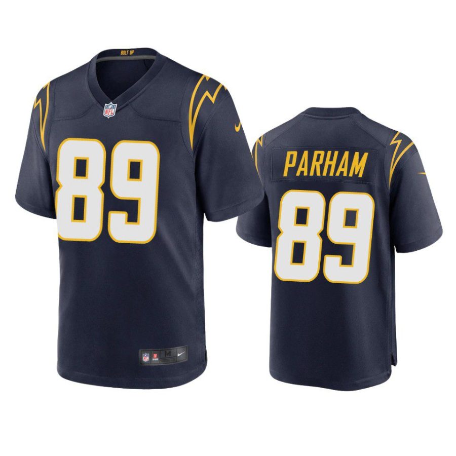 donald parham chargers navy alternate game jersey