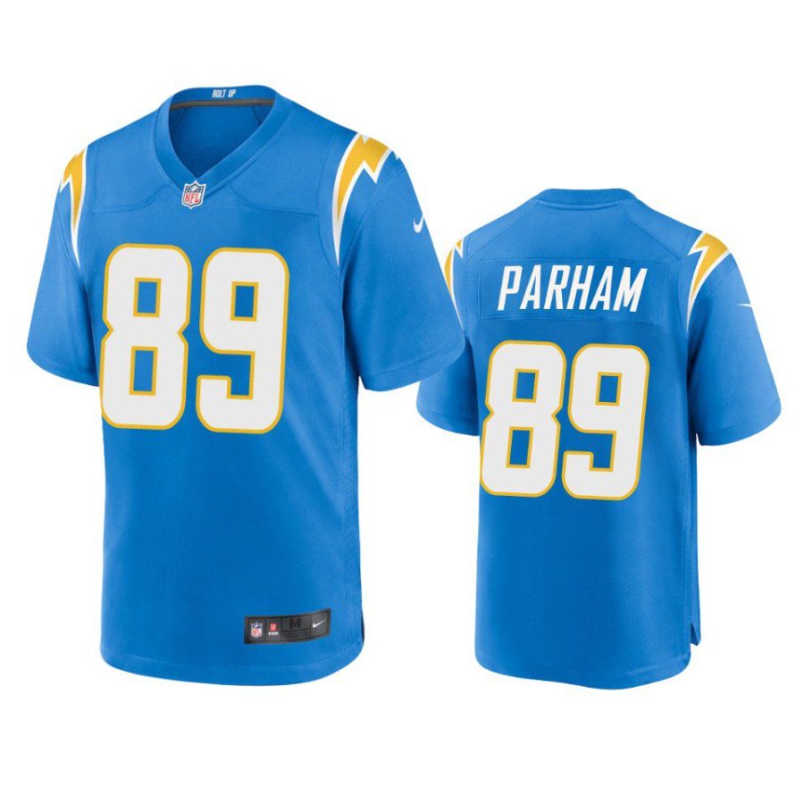 donald parham chargers powder blue game jersey