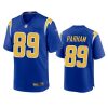 donald parham chargers royal alternate game jersey