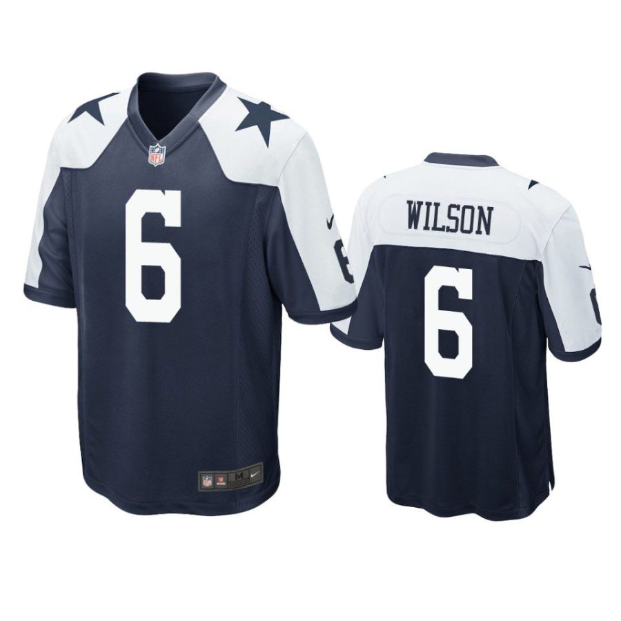 donovan wilson cowboys alternate game navy jersey