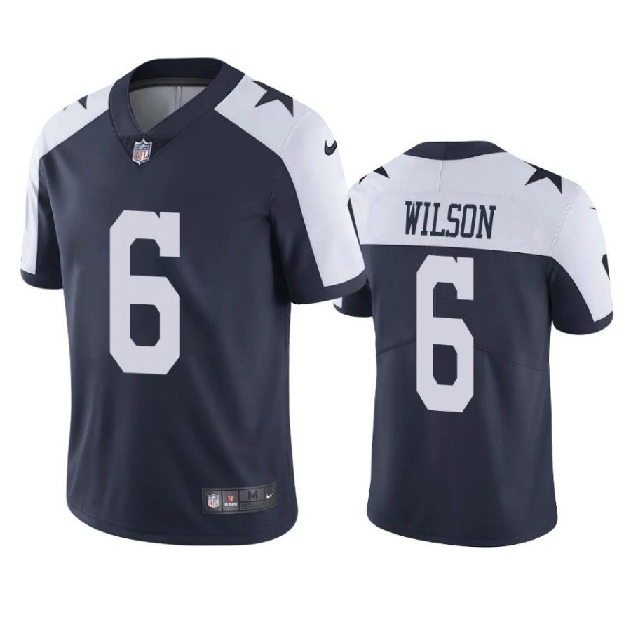 donovan wilson cowboys alternate vapor limited navy jersey