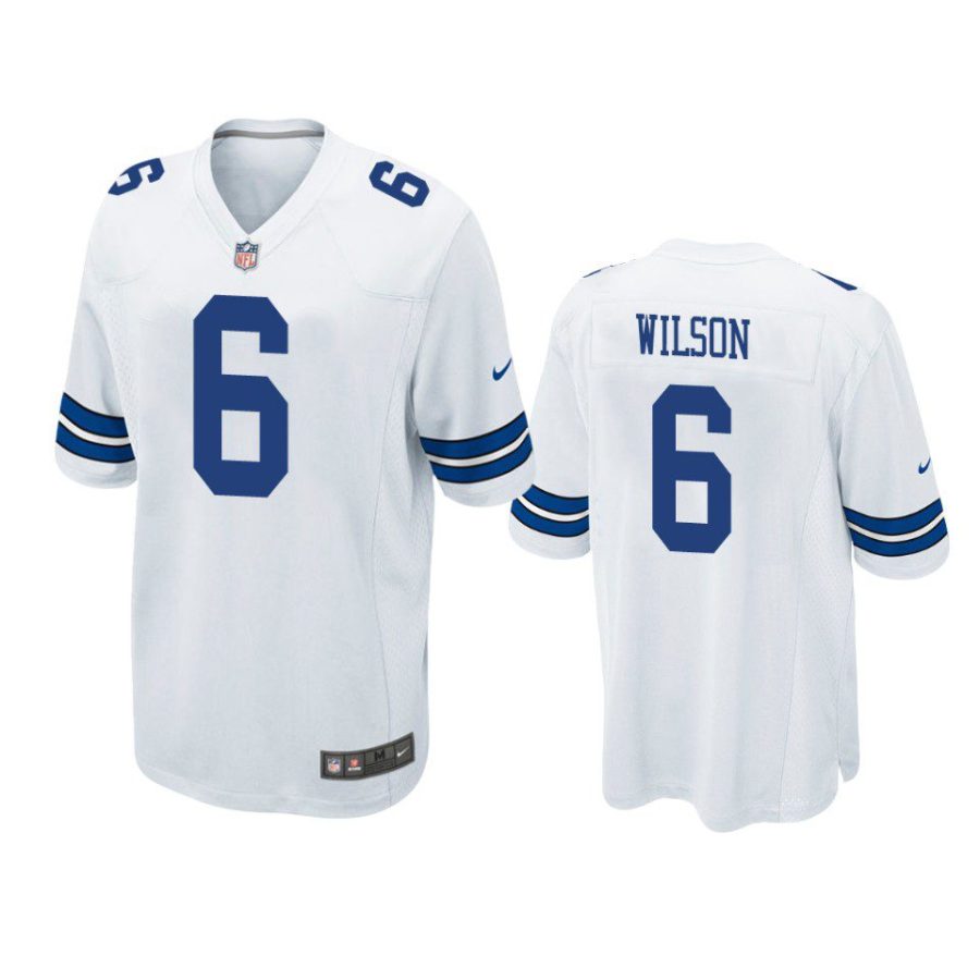 donovan wilson cowboys game white jersey