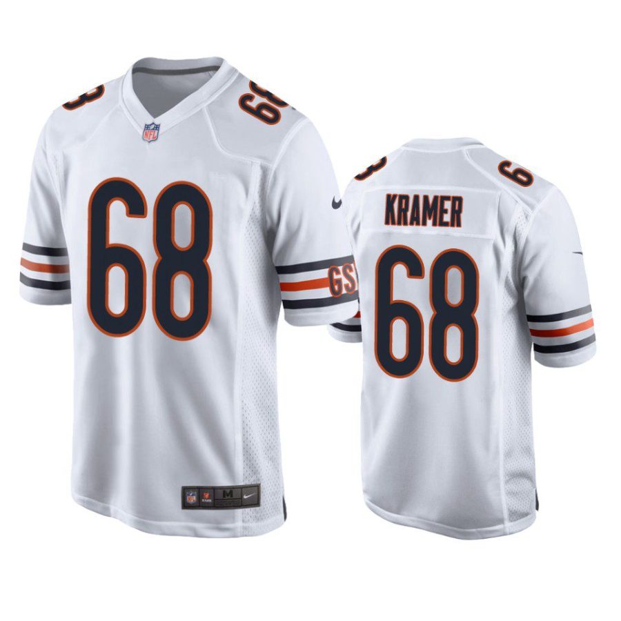 doug kramer bears game white jersey