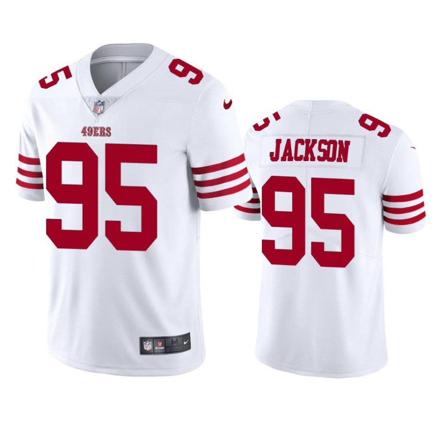 drake jackson 49ers white jersey