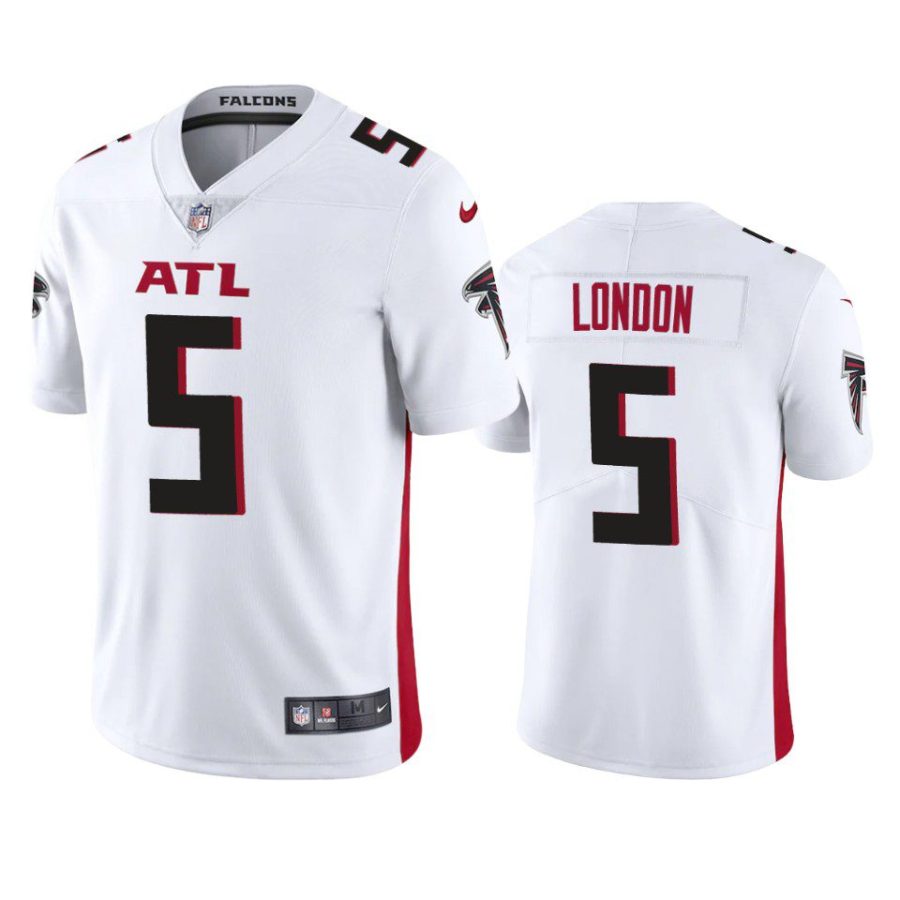 drake london falcons white vapor limited jersey