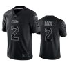 drew lock seahawks black reflective limited jersey