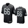 dylan parham raiders black game jersey