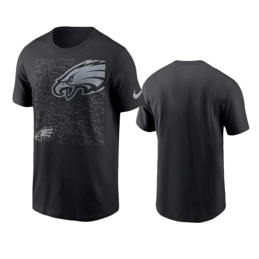 eagles black rflctv t shirt