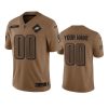 eagles custom limited 2023 salute to service brown jersey