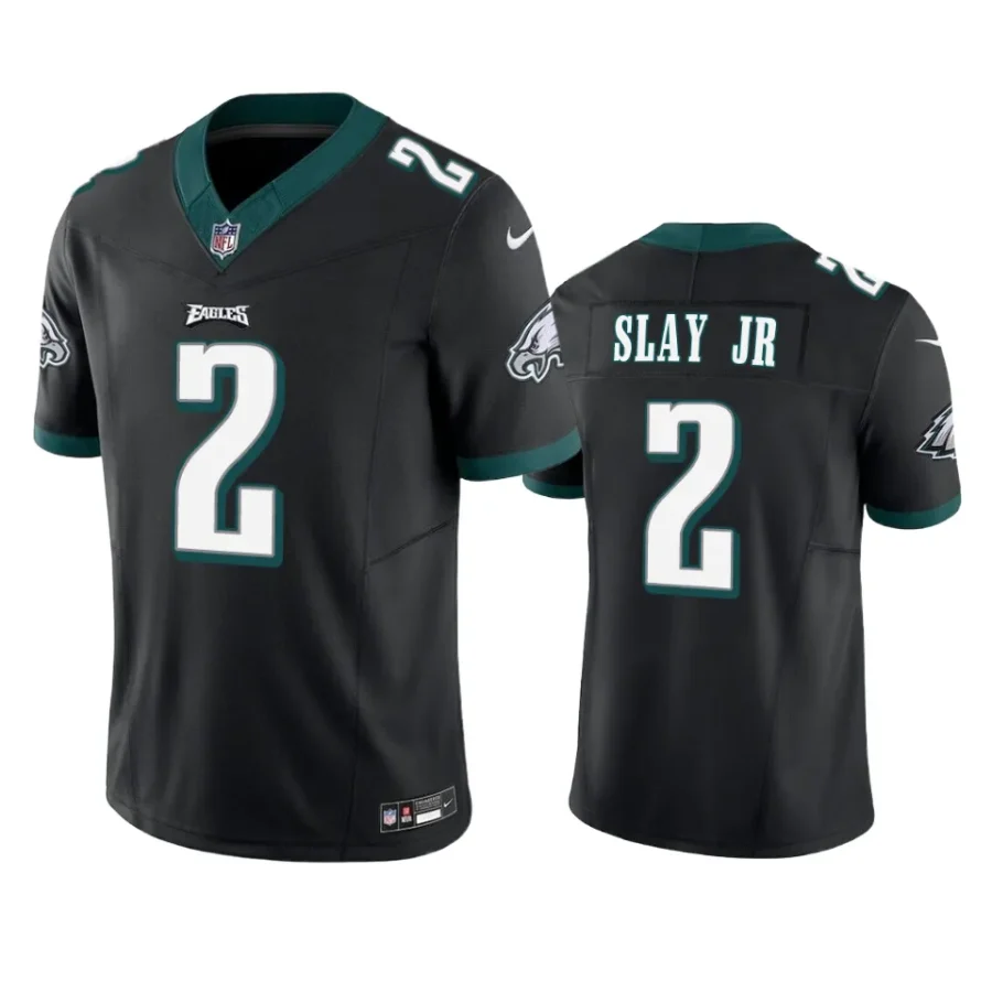 eagles darius slay jr black vapor f.u.s.e. limited jersey