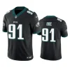 eagles fletcher cox black vapor f.u.s.e. limited jersey