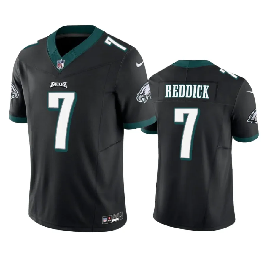 eagles haason reddick black vapor f.u.s.e. limited jersey