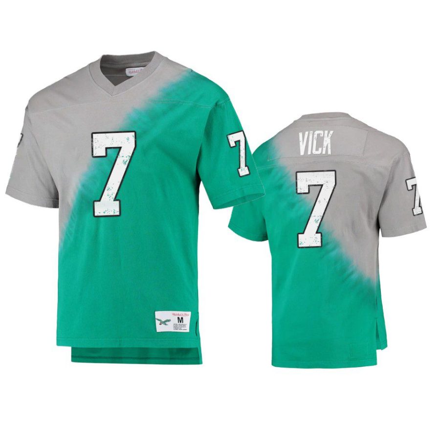 eagles michael vick gray green retro t shirt