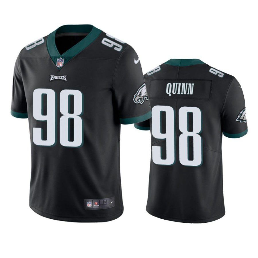 eagles robert quinn black vapor limited jersey