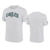 eagles white velocity athletic stack performance t shirt